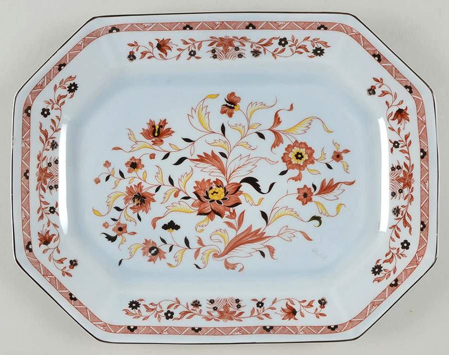 Kashmar 14" Oval Serving Platter by Wedgwood-1
