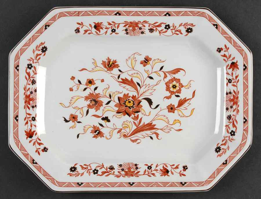 Kashmar 12" Oval Serving Platter by Wedgwood-1