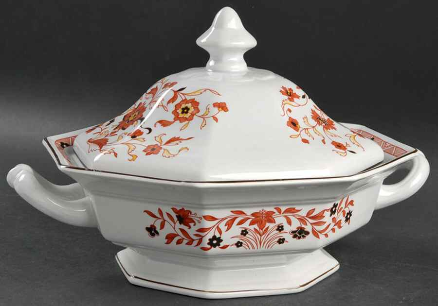Kashmar Octagonal Covered Vegetable by Wedgwood-1