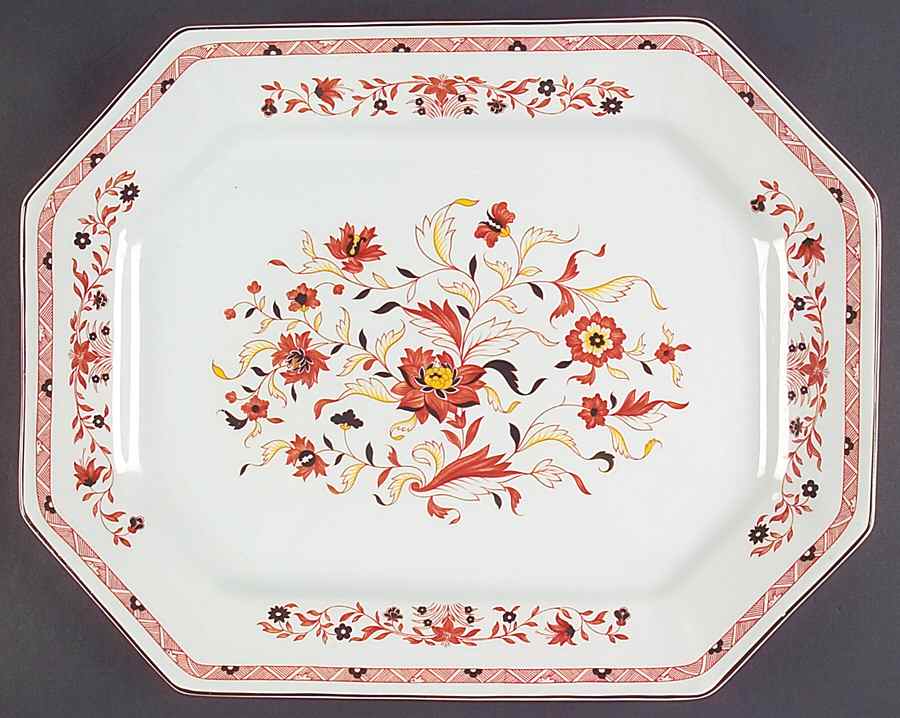 Kashmar 16" Oval Serving Platter by Wedgwood-1