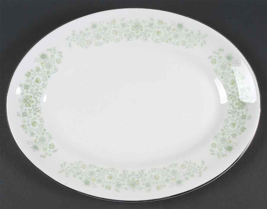 Katherine 13" Oval Serving Platter by Wedgwood-1