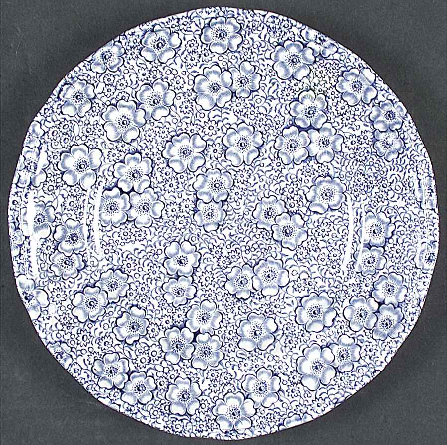 Kensington Chintz Blue Salad Plate by Wedgwood-1