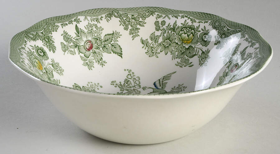 Kent Green Multicolor 8" Round Vegetable Bowl by Wedgwood-1