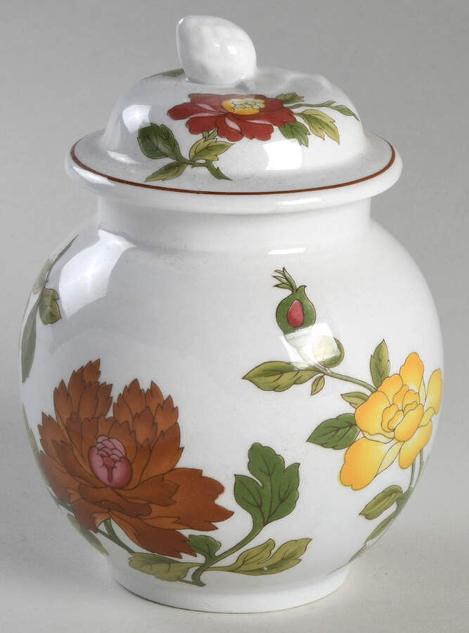 Kimono Sugar Bowl & Lid by Wedgwood-1