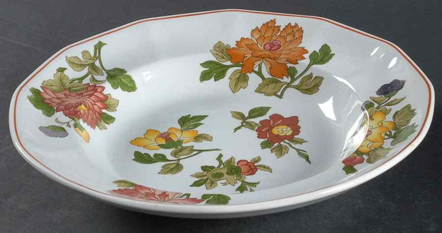 Kimono Large Rim Soup Bowl by Wedgwood-1