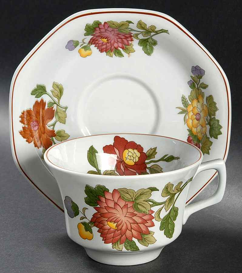 Kimono Breakfast Cup & Saucer Set by Wedgwood-1