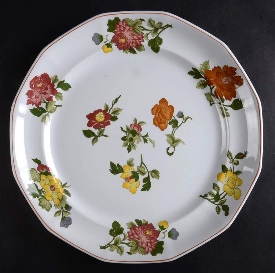 Kimono 12" Chop Plate (Round Platter) by Wedgwood-1