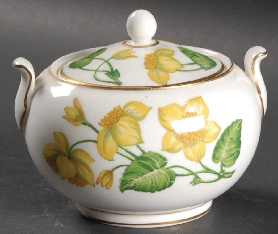 Kingcup 146 Shape Sugar Bowl & Lid by Wedgwood-1
