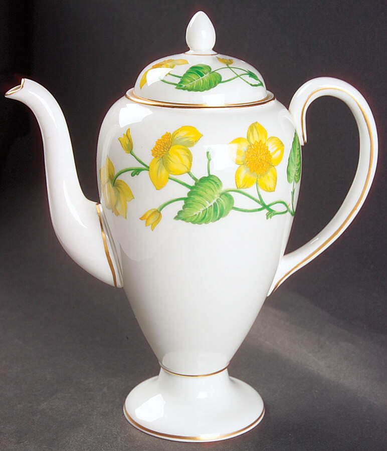 Kingcup Mini Coffee Pot & Lid by Wedgwood-1