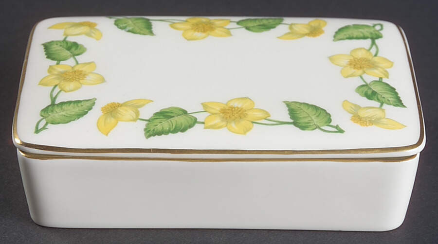 Kingcup Cigarette Box & Lid by Wedgwood-1