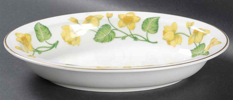 Kingcup 9" Oval Vegetable Bowl by Wedgwood-1
