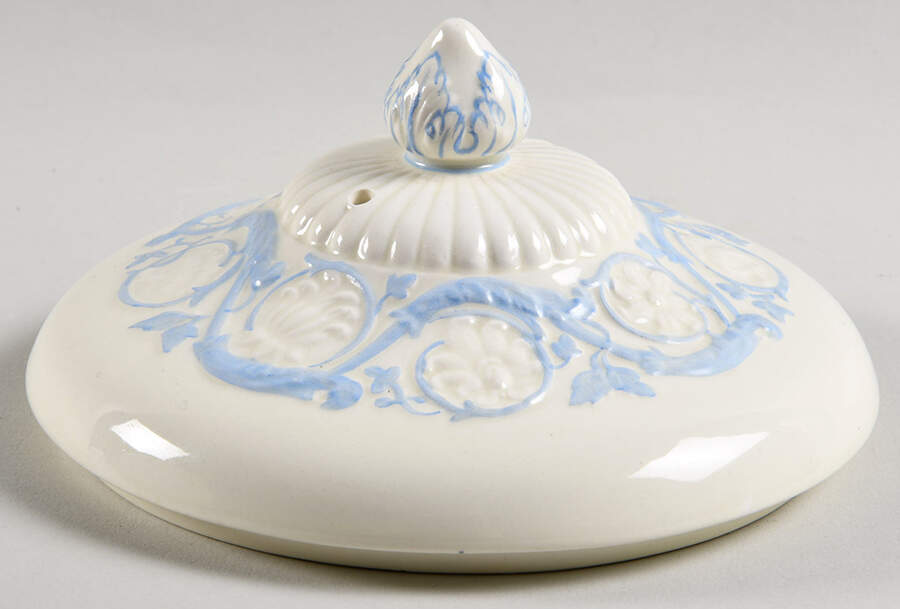 Kingston Blue Lid for Round Vegetable by Wedgwood-1