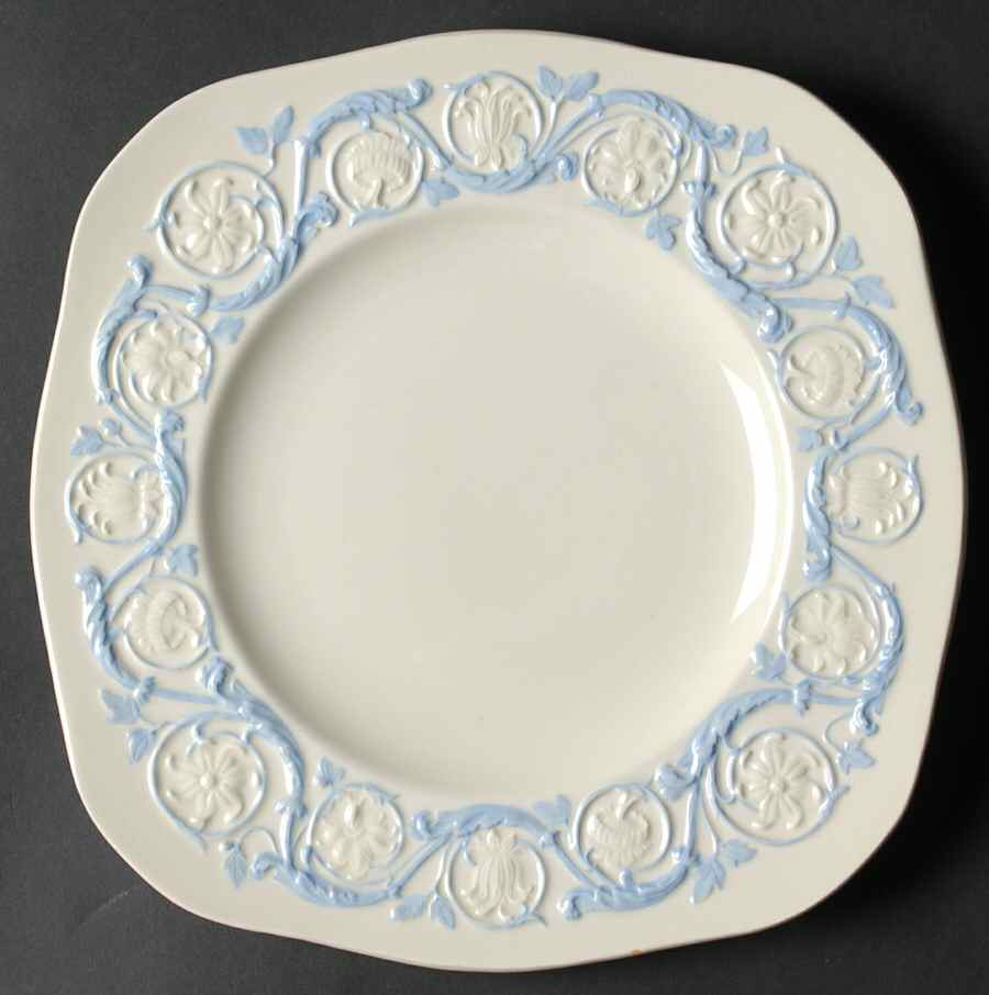 Kingston Blue Square Luncheon Plate by Wedgwood-1