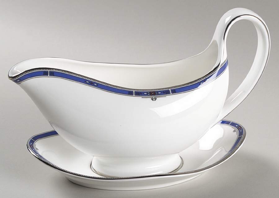 Kingsbridge Gravy Boat & Underplate by Wedgwood-1