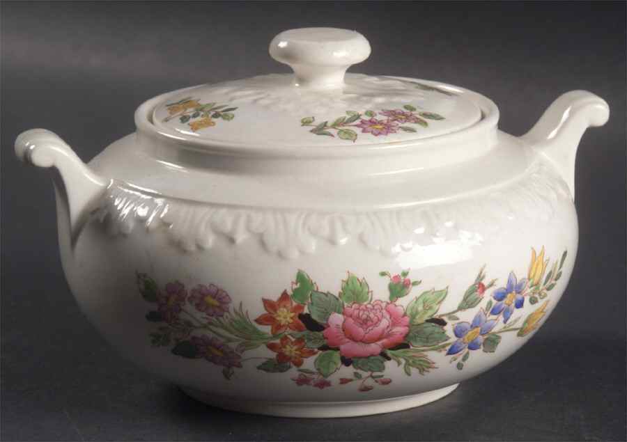 Kirkstone Sugar Bowl & Lid by Wedgwood-1