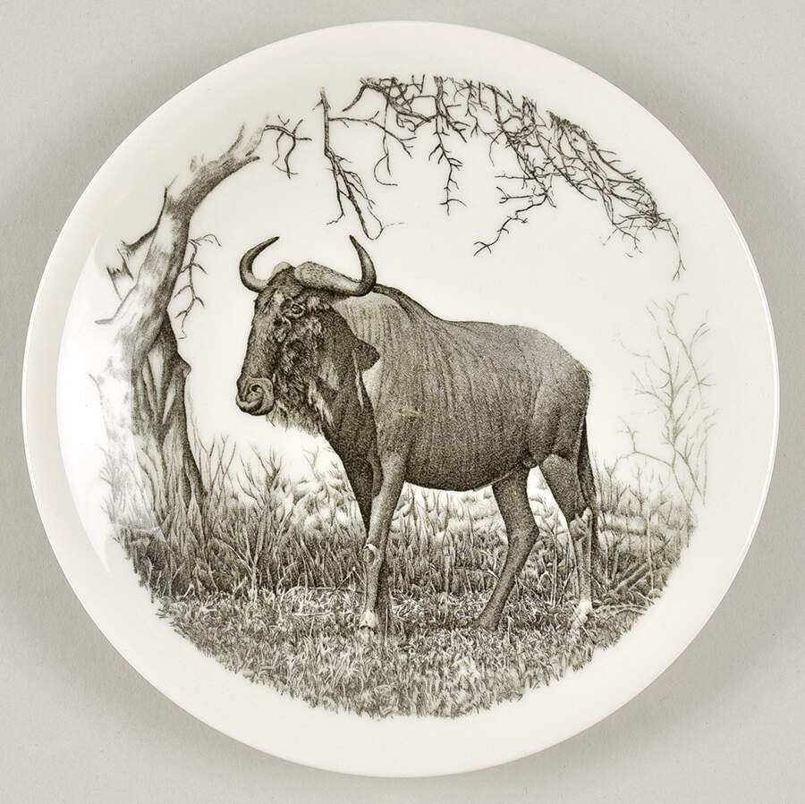 Kruger National Park Kruger Park Stamp Bread & Butter Plate by Wedgwood-1