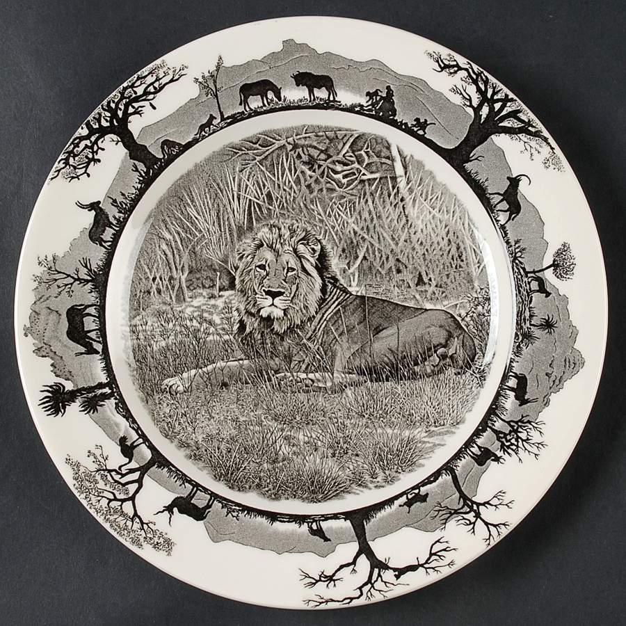 Kruger National Park Kruger Park Stamp Salad Plate by Wedgwood-1