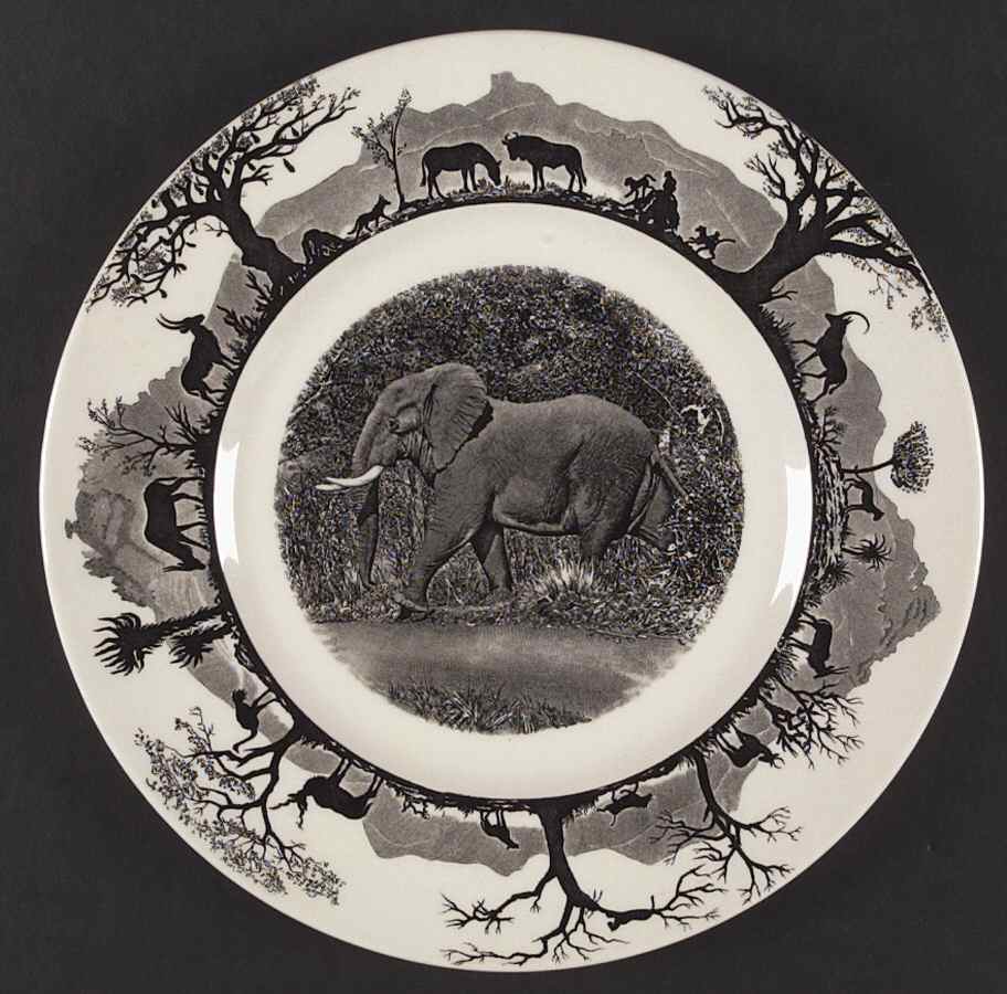 Kruger National Park Kruger Park Stamp Dinner Plate by Wedgwood-1