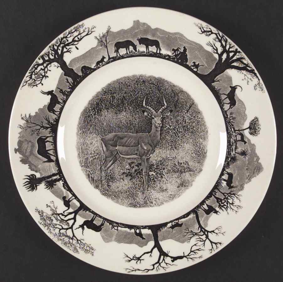 Kruger National Park Kruger Park Stamp Dinner Plate by Wedgwood-1