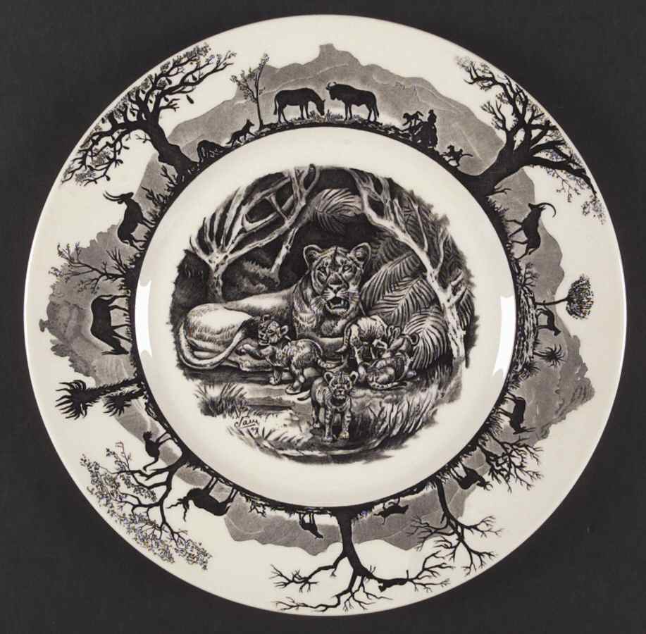 Kruger National Park Kruger Park Stamp Dinner Plate by Wedgwood-1