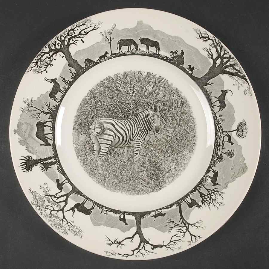 Kruger National Park Kruger Park Stamp Dinner Plate by Wedgwood-1
