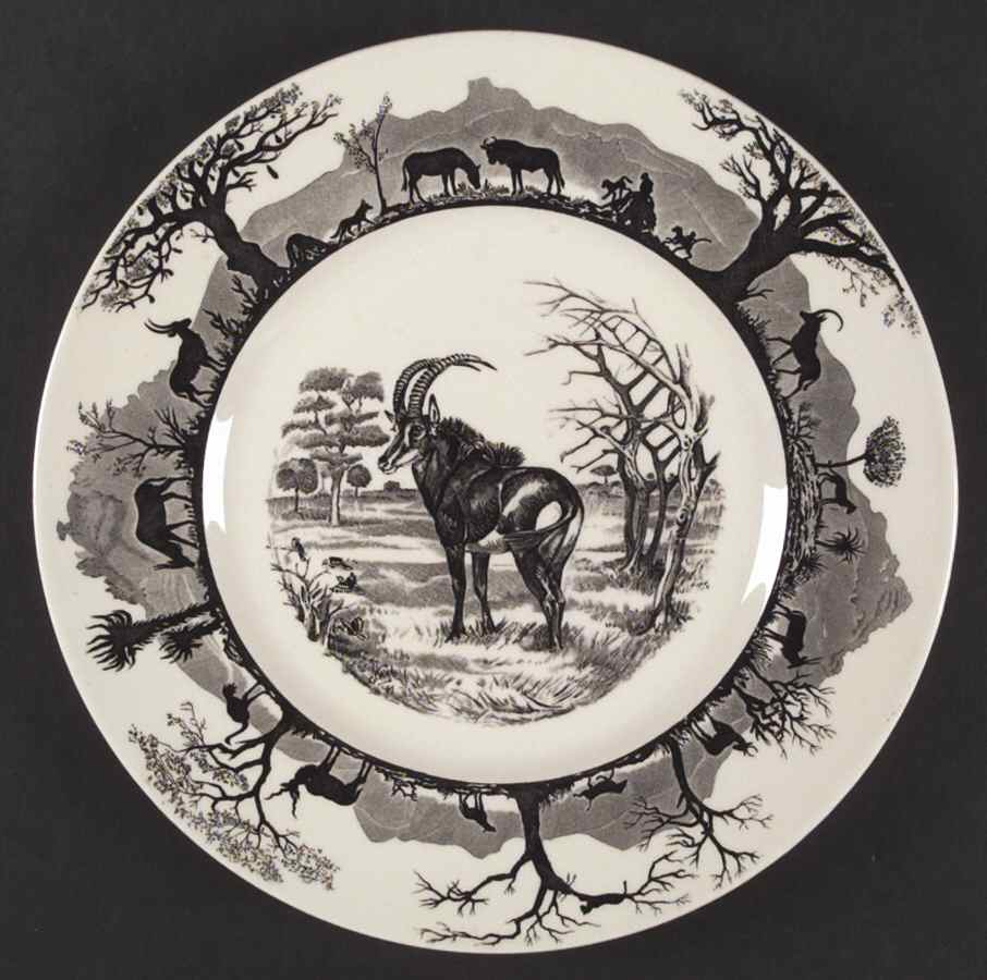 Kruger National Park Kruger Park Stamp Dinner Plate by Wedgwood-1