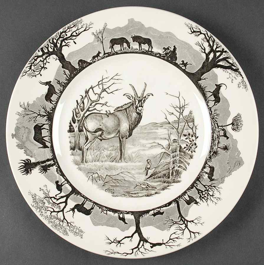 Kruger National Park Kruger Park Stamp Dinner Plate by Wedgwood-1