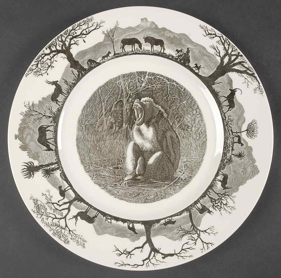 Kruger National Park Kruger Park Stamp Dinner Plate by Wedgwood-1