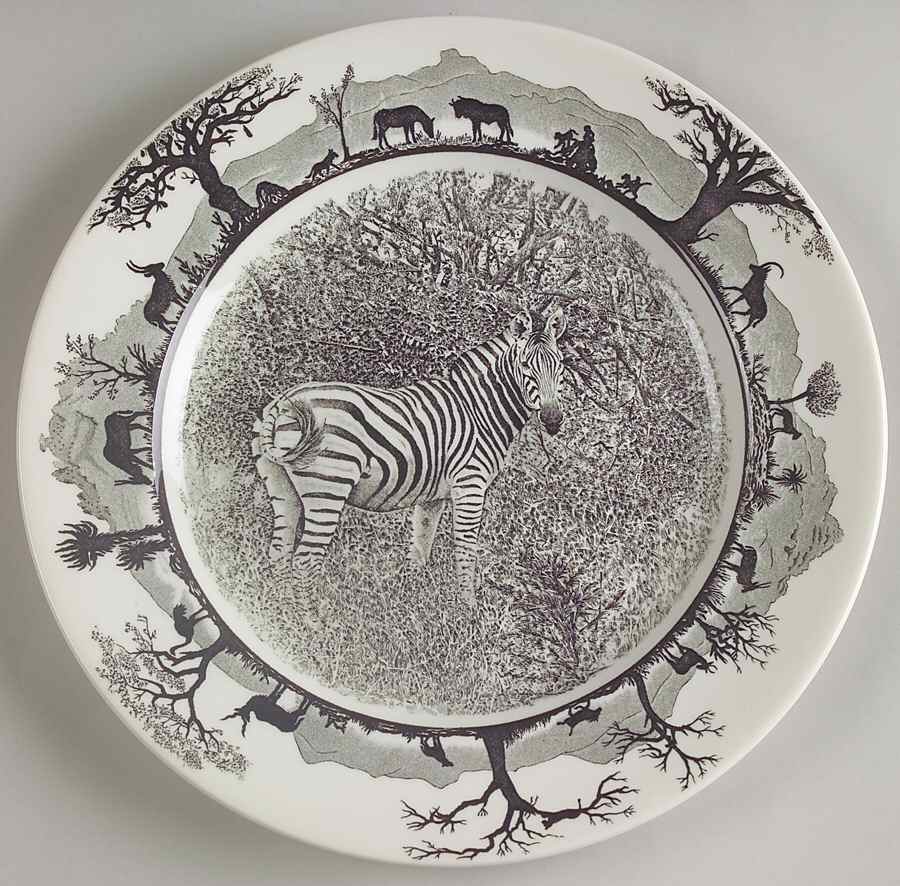 Kruger National Park Kruger Park Stamp Salad Plate by Wedgwood-1