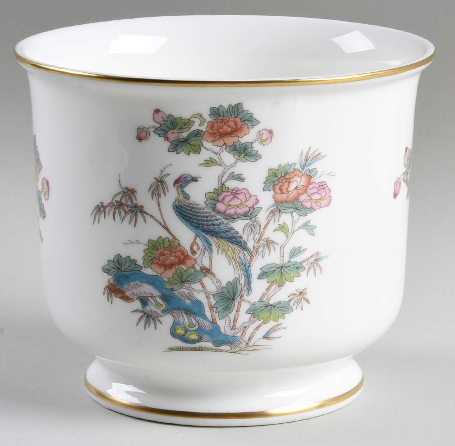 Kutani Crane Small Cachepot by Wedgwood-1