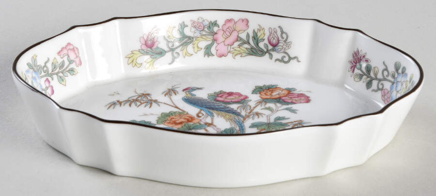 Kutani Crane Silver Tray by Wedgwood-1