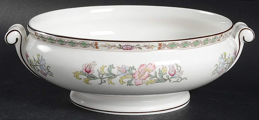 Kutani Crane Round Vegetable No Lid by Wedgwood-1
