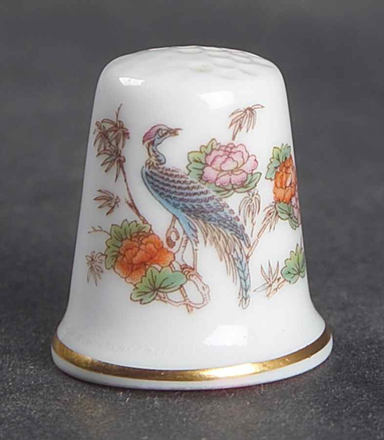 Kutani Crane Thimble by Wedgwood-1