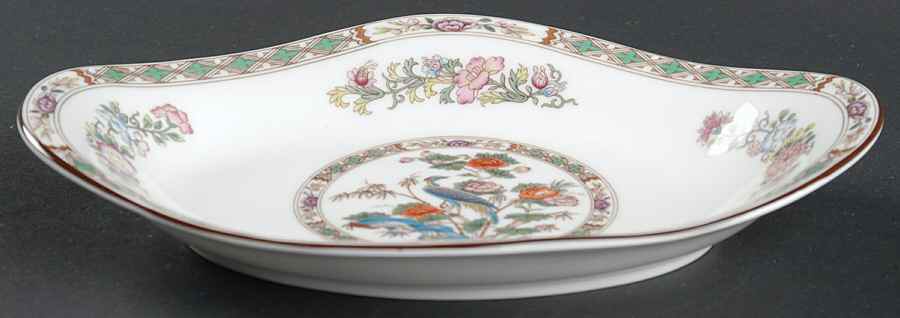Kutani Crane Relish/Gravy Underplate by Wedgwood-1