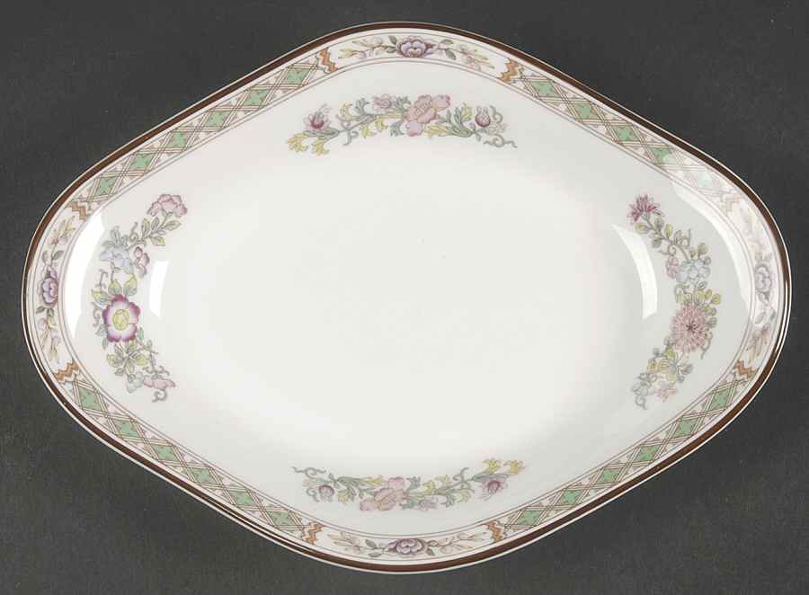 Kutani Crane Pickle Dish by Wedgwood-1
