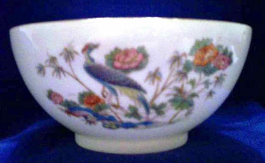 Kutani Crane Cranberry Bowl by Wedgwood-1