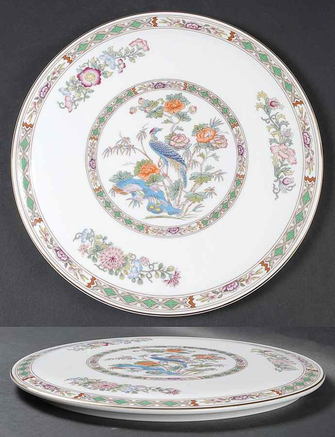 Kutani Crane Cake Plate by Wedgwood-1