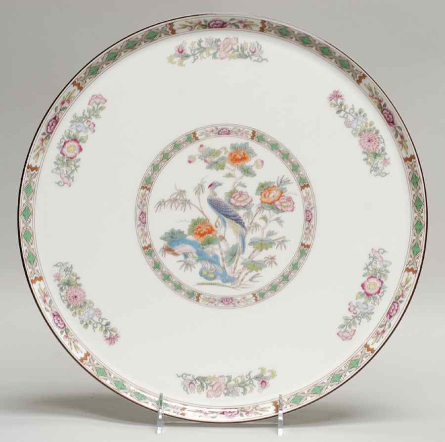 Kutani Crane Tart Dish by Wedgwood-1