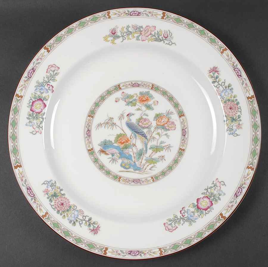 Kutani Crane 13" Chop Plate (Round Platter) by Wedgwood-1