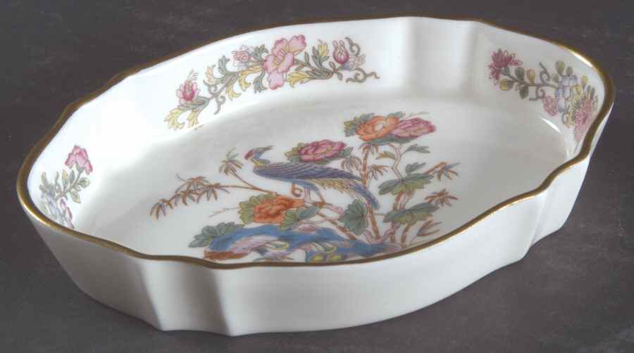 Kutani Crane Silver Tray by Wedgwood-1