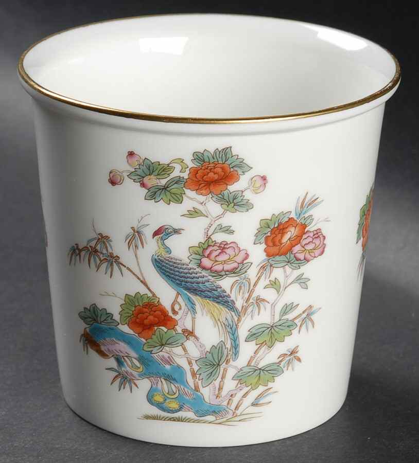 Kutani Crane Flower Pot by Wedgwood-1