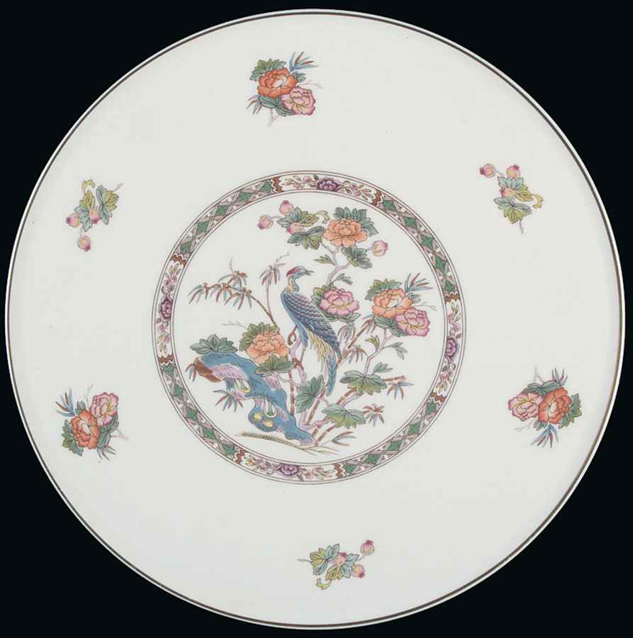 Kutani Crane Cake Plate by Wedgwood-1
