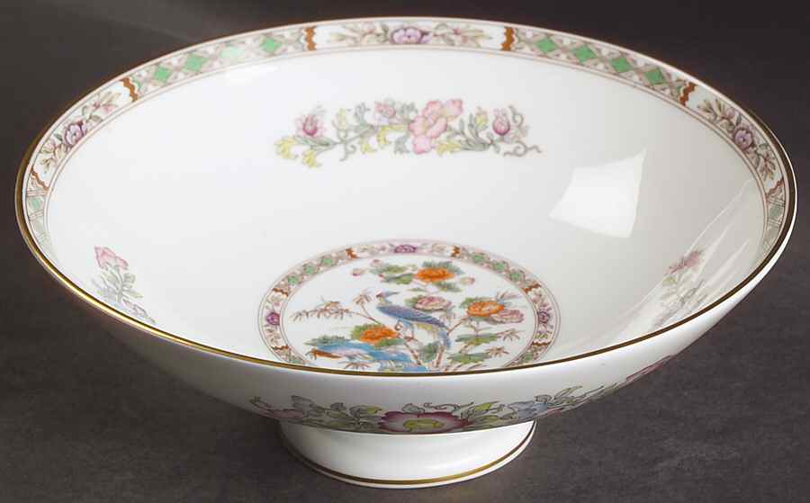 Kutani Crane Round Compote (Height X Width) by Wedgwood-1