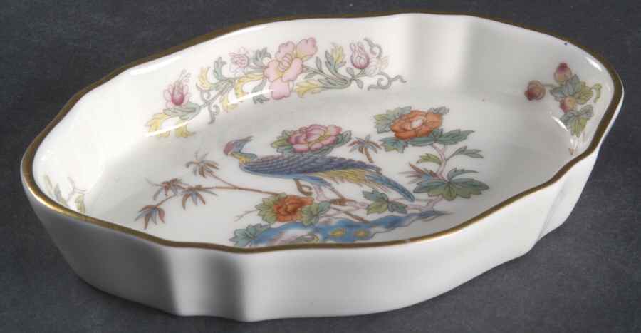 Kutani Crane Silver Tray by Wedgwood-1