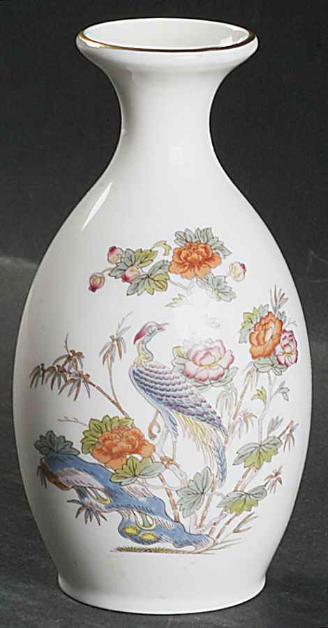 Kutani Crane 5" Vase by Wedgwood-1