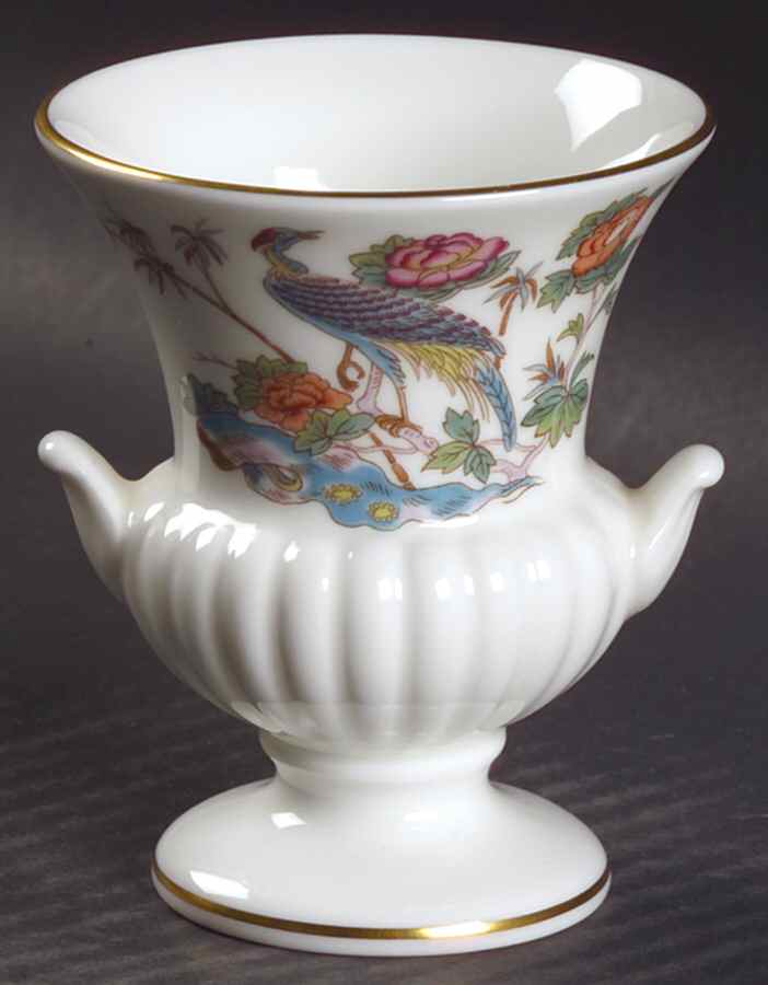 Kutani Crane Mini Bud Vase by Wedgwood-1