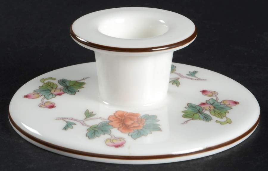 Kutani Crane 1" Small Candlestick by Wedgwood-1