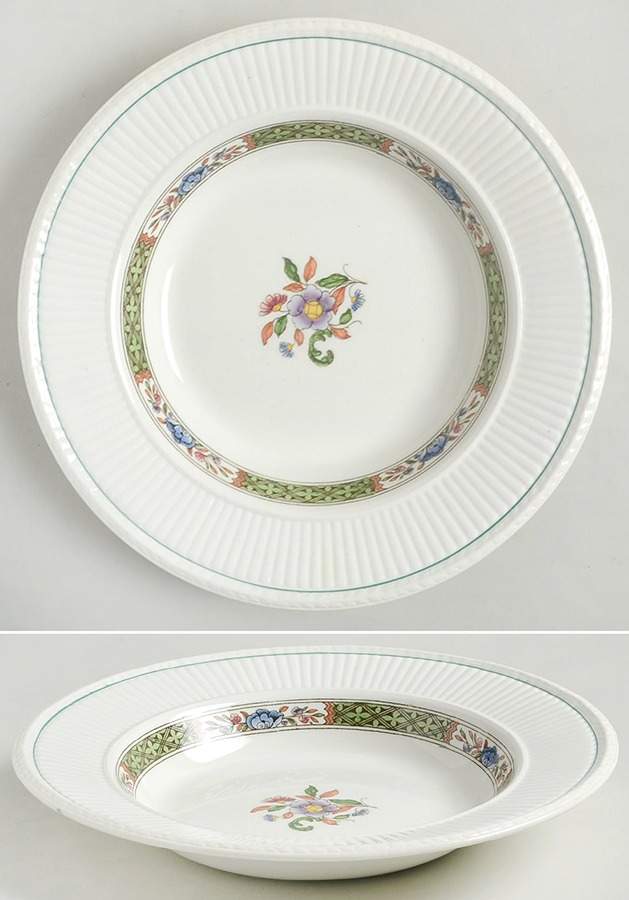 Ku Tani (Edme Shape) Rim Soup Bowl by Wedgwood-1