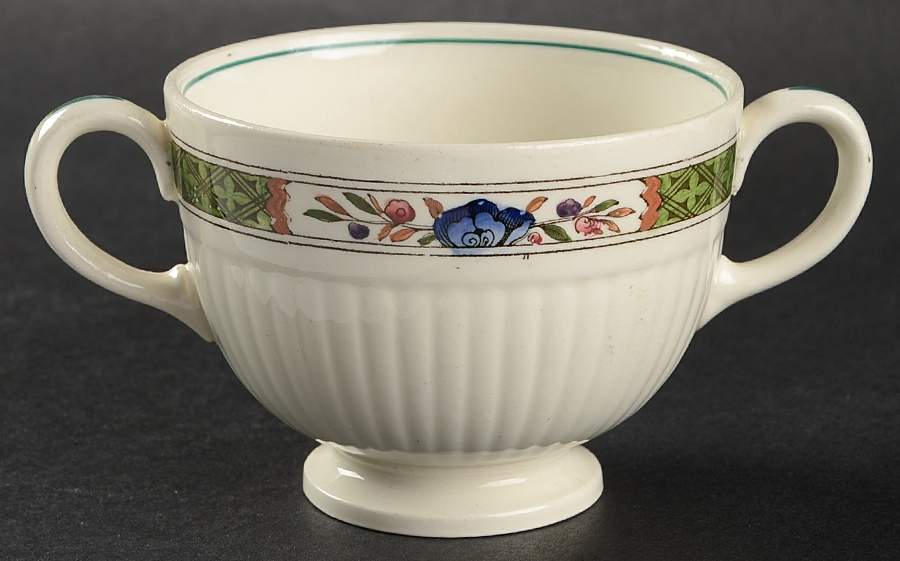 Ku Tani (Edme Shape) Footed Bouillon Cup by Wedgwood-1