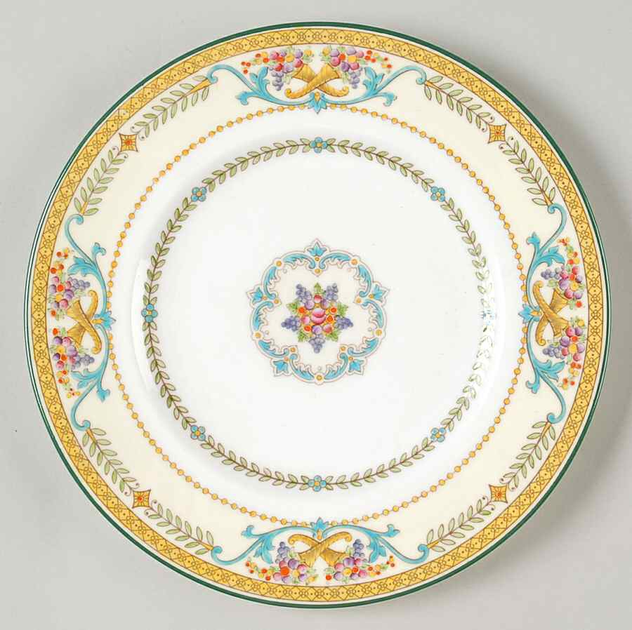 Kynance (Center and Laurel Band) Salad Plate by Wedgwood-1